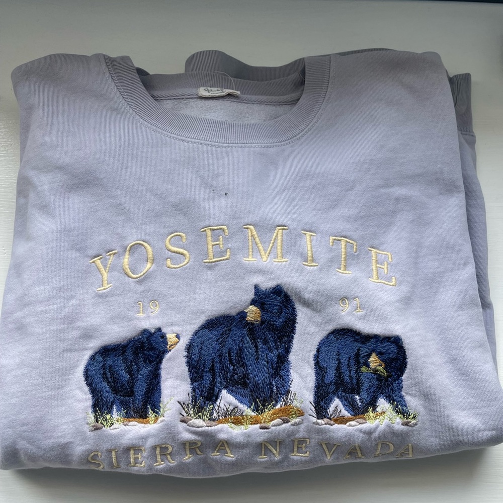 Brandy Melville Oversized Crewneck Sweatshirt